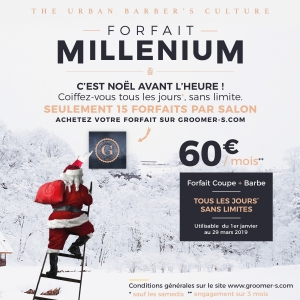 Insta Groomers Forfait Millenium Noel